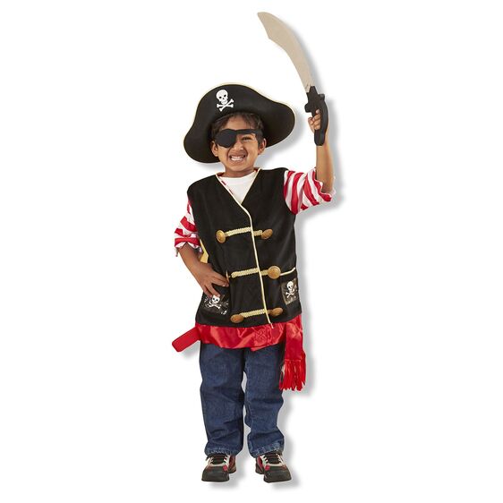 Déguisement Pirate Garçon - 2/3 ans - Costumes bébé jusqu'à 3 ans