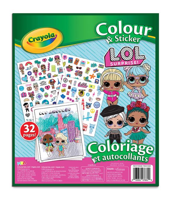 L.O.L. Surprise! Coloriage Enfant Malette Dessin Enfant Crayons de
