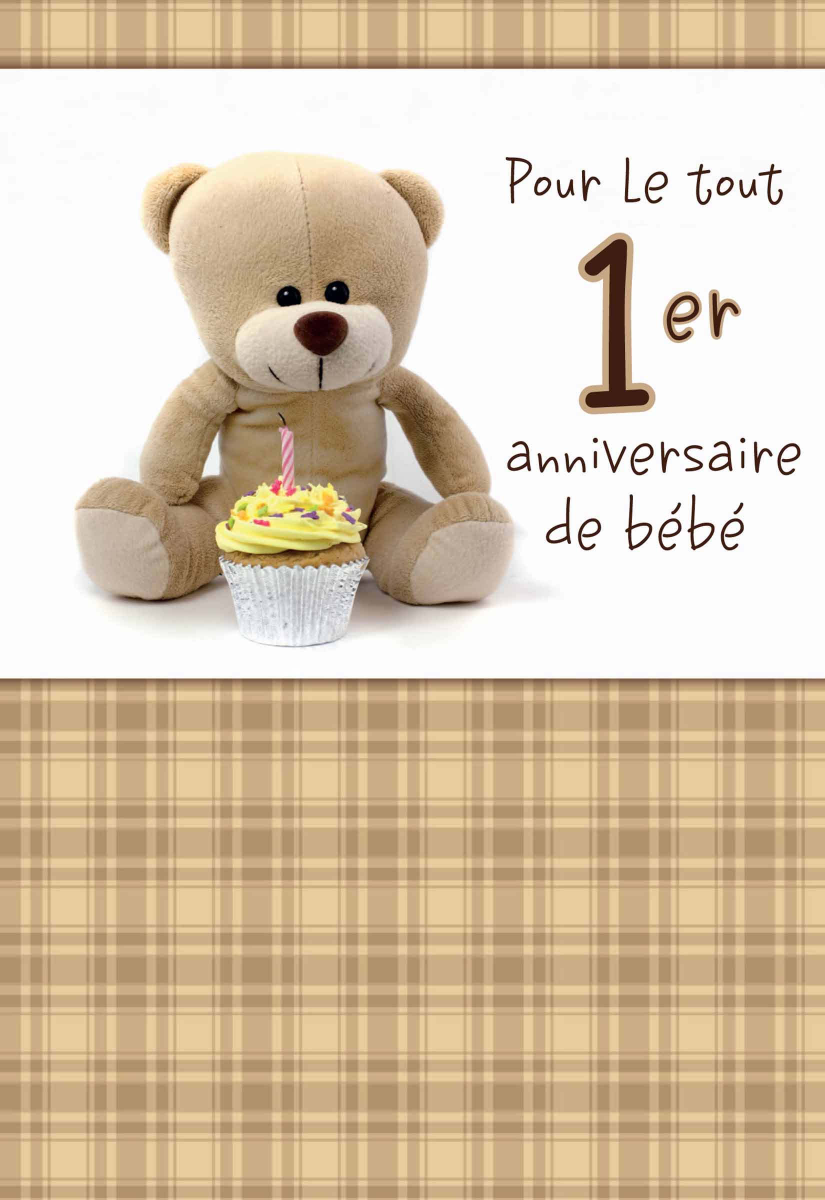 Pour Le Tout Premier Anniversaire De Bebe Fetes Cartes De Fete 1 An