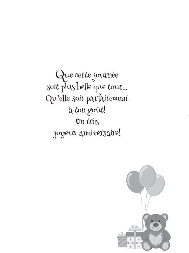 Carte D Anniversaire Ourson Millbrook Fetes Cartes De Fete Sans Age