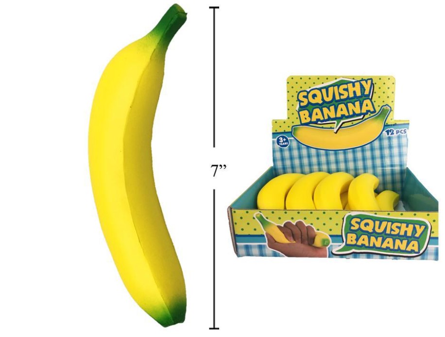 Acheter Squishy banane - anti-stress en ligne