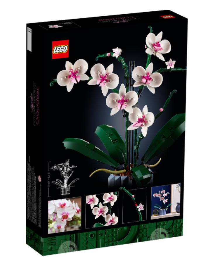 Lego Fleur Orchidée Bleu