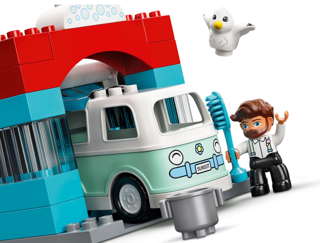 LEGO® 10948 DUPLO® Le garage et la station de lavage jouet enfant 2+ ans  avec voitures à pousser - Cdiscount Jeux - Jouets