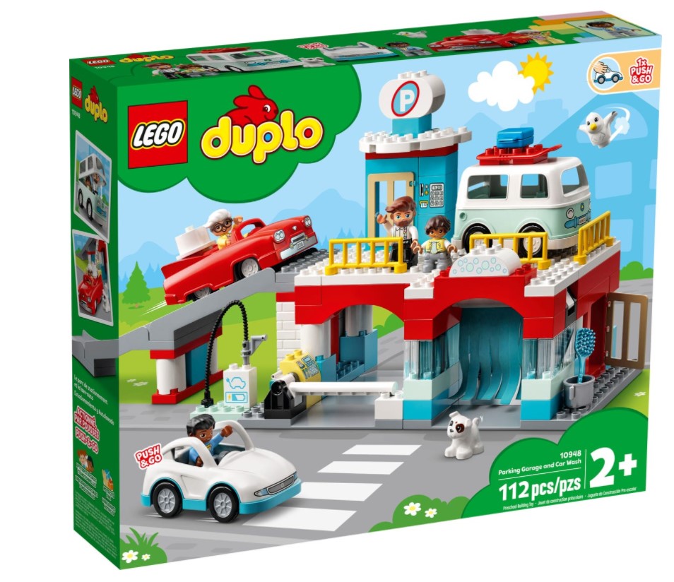 LEGO DUPLO TOWN - LE GARAGE ET LA STATION DE LAVAGE #10948 - LEGO / Duplo