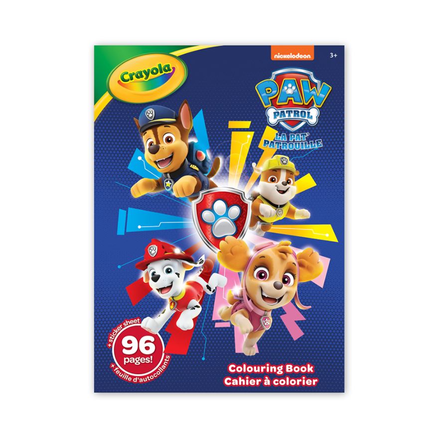 Crayola Livre De Coloriage 96 Pages Pat Patrouille Bricolage Dessin Peinture Et Coloriage