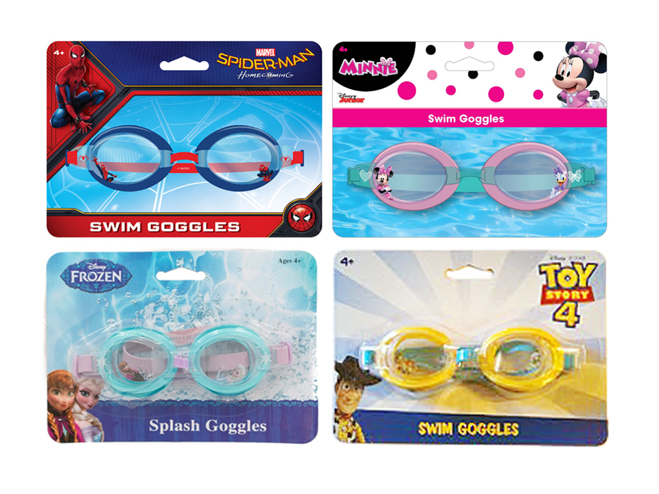 LUNETTES DE PLONGÉE POUR ENFANTS LICENCES ASST. - SAISONNIER / Été