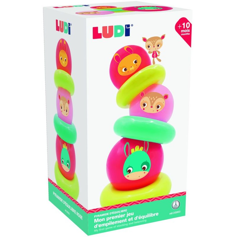 Pyramide A Empiler Rose Bebe Autres Jouets