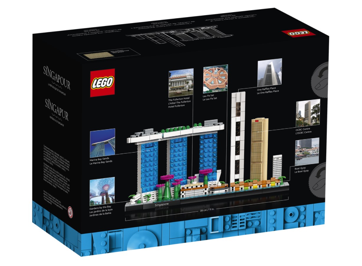 Nouveau style d'emballage pour les ensembles LEGO pour adultes