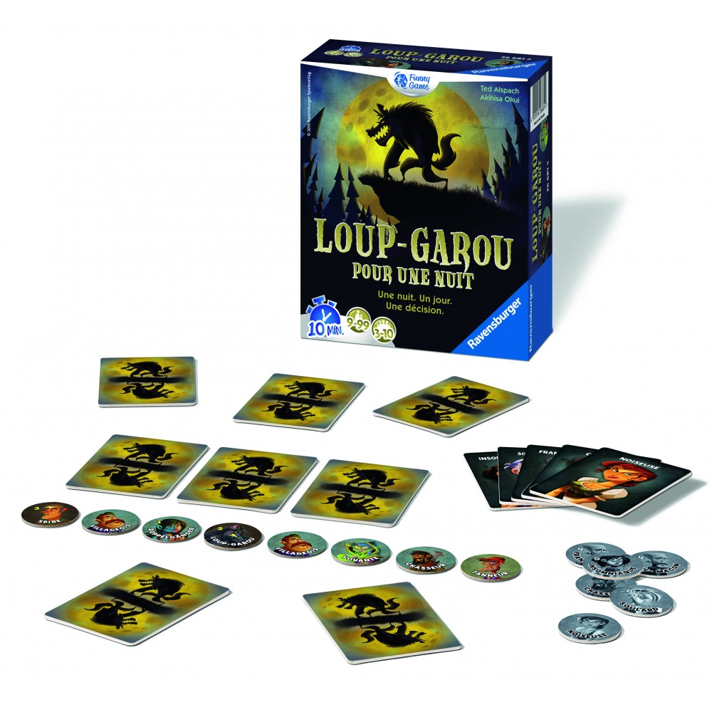 Loup Garou Pour Une Nuit Harry Potter, Jeux d'ambiance, Jeux de société, Produits