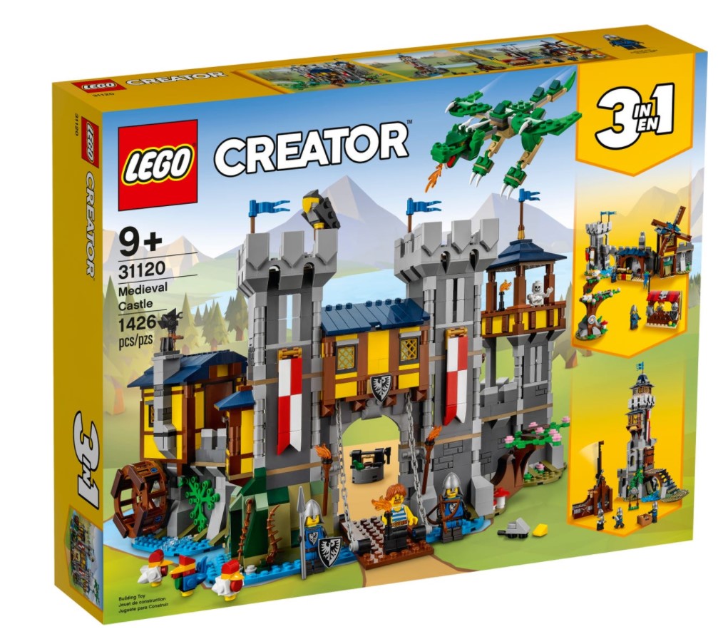 LEGO CREATOR - LE PERROQUET EXOTIQUE ROSE 3 EN 1 #31144 - LEGO