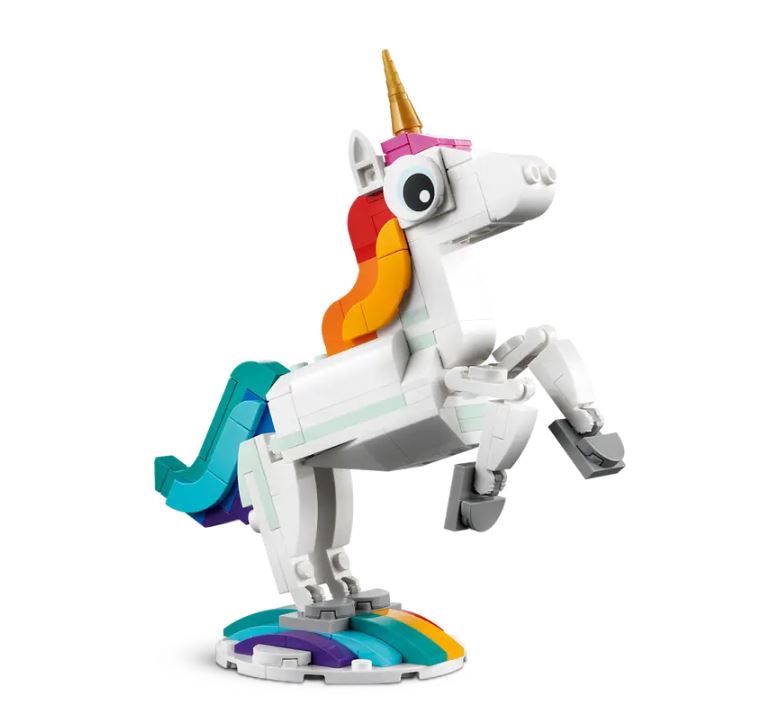 LEGO Creator 31140 - La licorne magique, Jouet Transformable