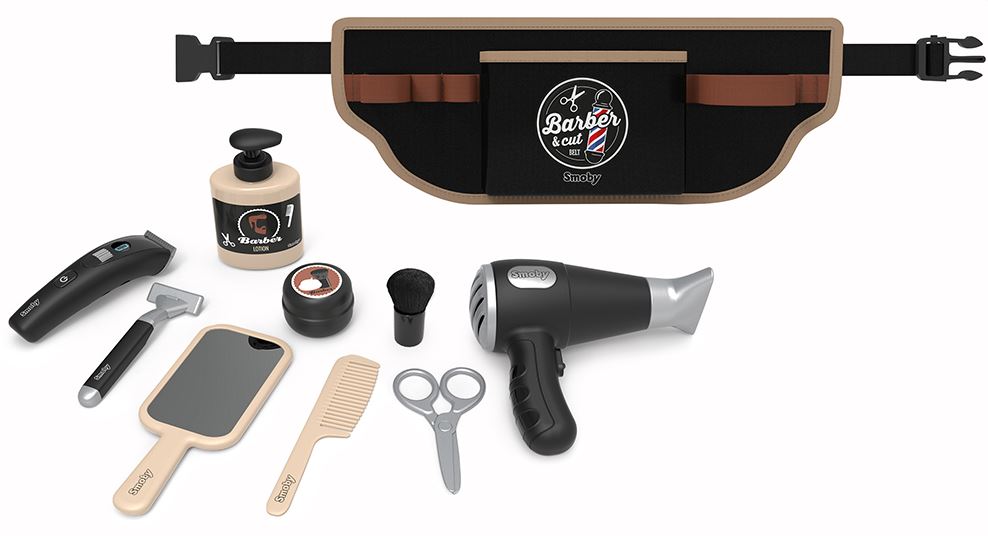 Ceinture barbier avec accessoires multicolore