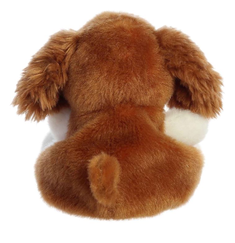 Aurora, 33534, Palm Pals Brodie Collie,13cm, Peluche, Bianco e Nero