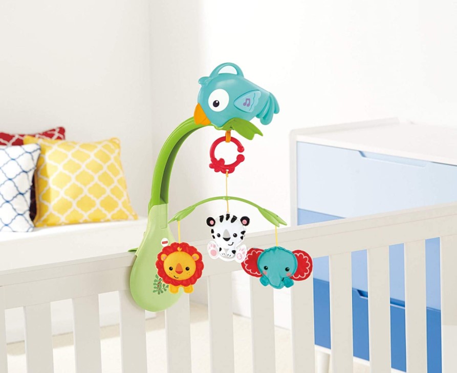 Fisher Price Mobile Jungle 3 En 1 Bebe Accessoires