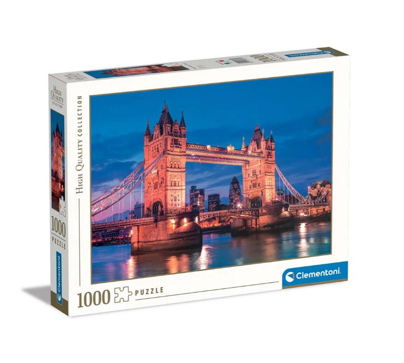 CLEMENTONI CASSE-TÊTE 1000 PIÈCES - LE PONT DE LA TOUR DE BRIDGE À ...
