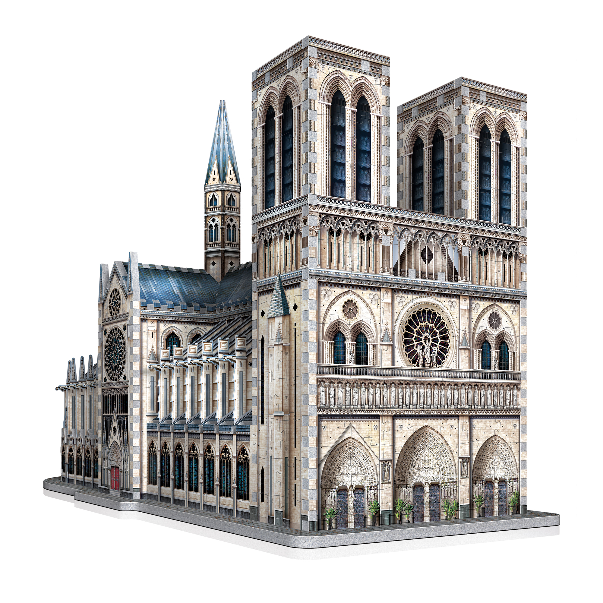 Assassin's Creed Unity Notre-Dame 3D Puzzle: 860 Pcs