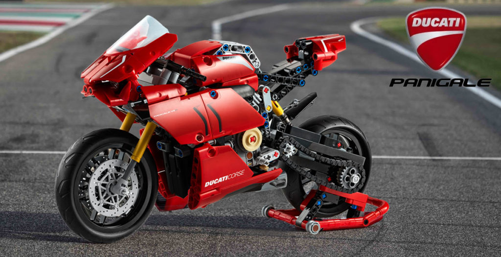 Ducati Panigale V4 R Technic Jeux de Construction Multicolore LEGO 42107 