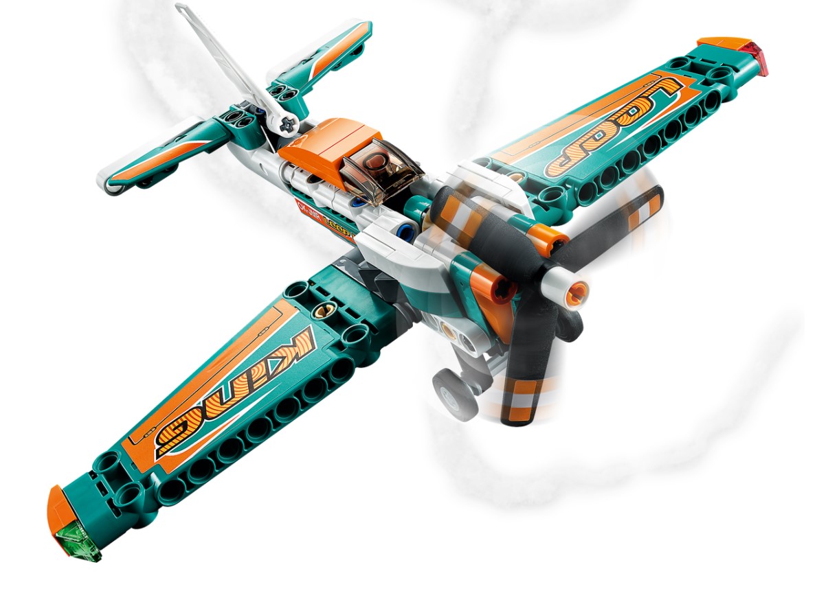LEGO Technic 42117 Avion de Course, Jeu de Construction, Aérien