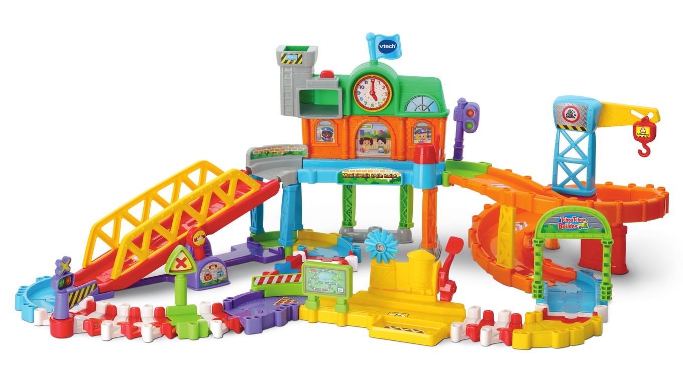 Tut Tut Bolide Maxi Circuit Train Twist Bebe V Tech