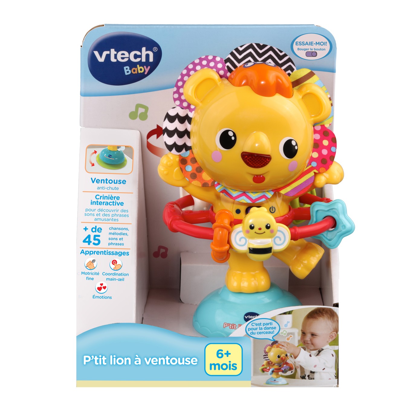 Petit Lion A Ventouse Bebe V Tech