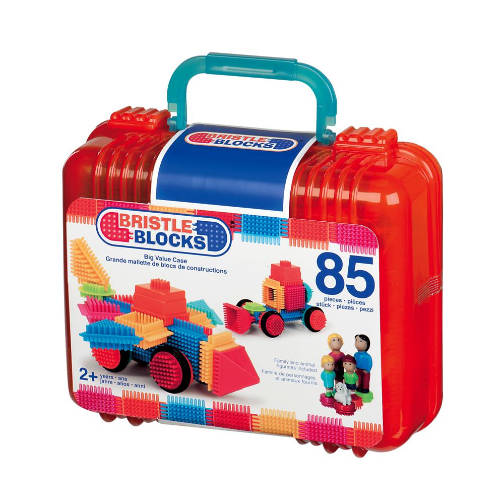 Bristle Blocks Mallette De Blocs 85 Pcs Bebe Jouets Classiques