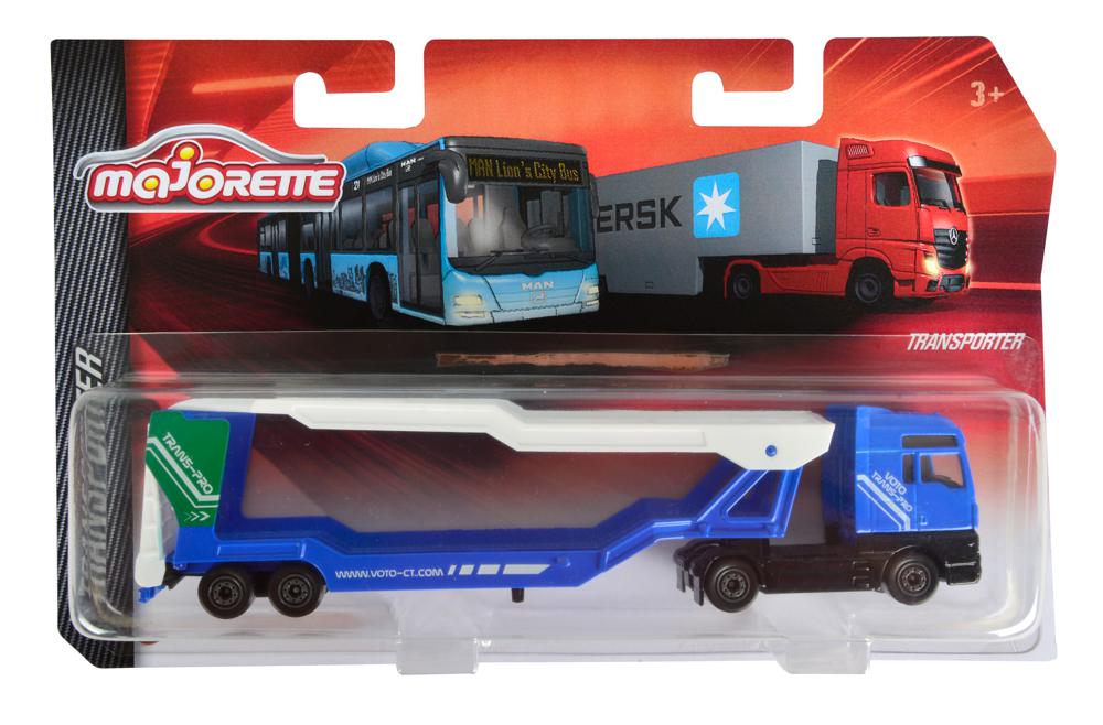 MAJORETTE VALISE DE RANGEMENT - CAMIONS, ARMES ET SUPERHÉROS / Véhicules 3  ans +