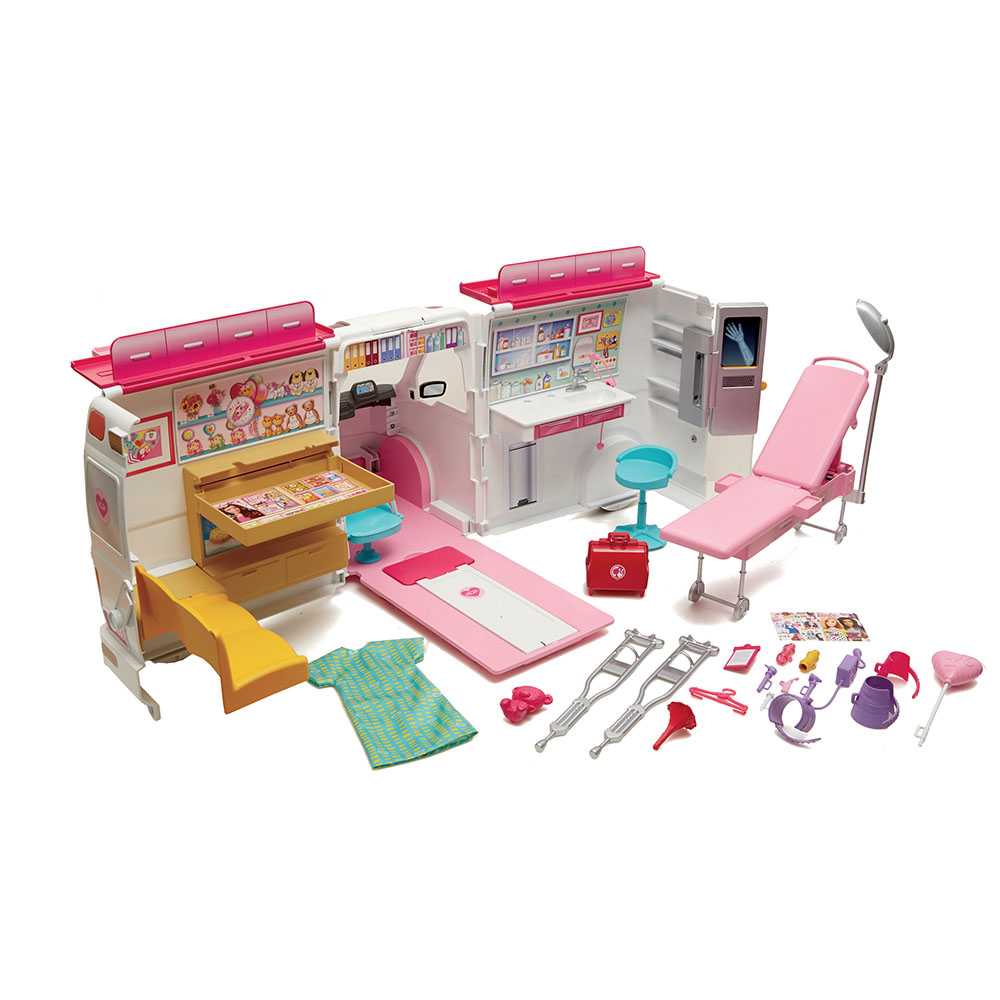 Camion shop ambulance barbie