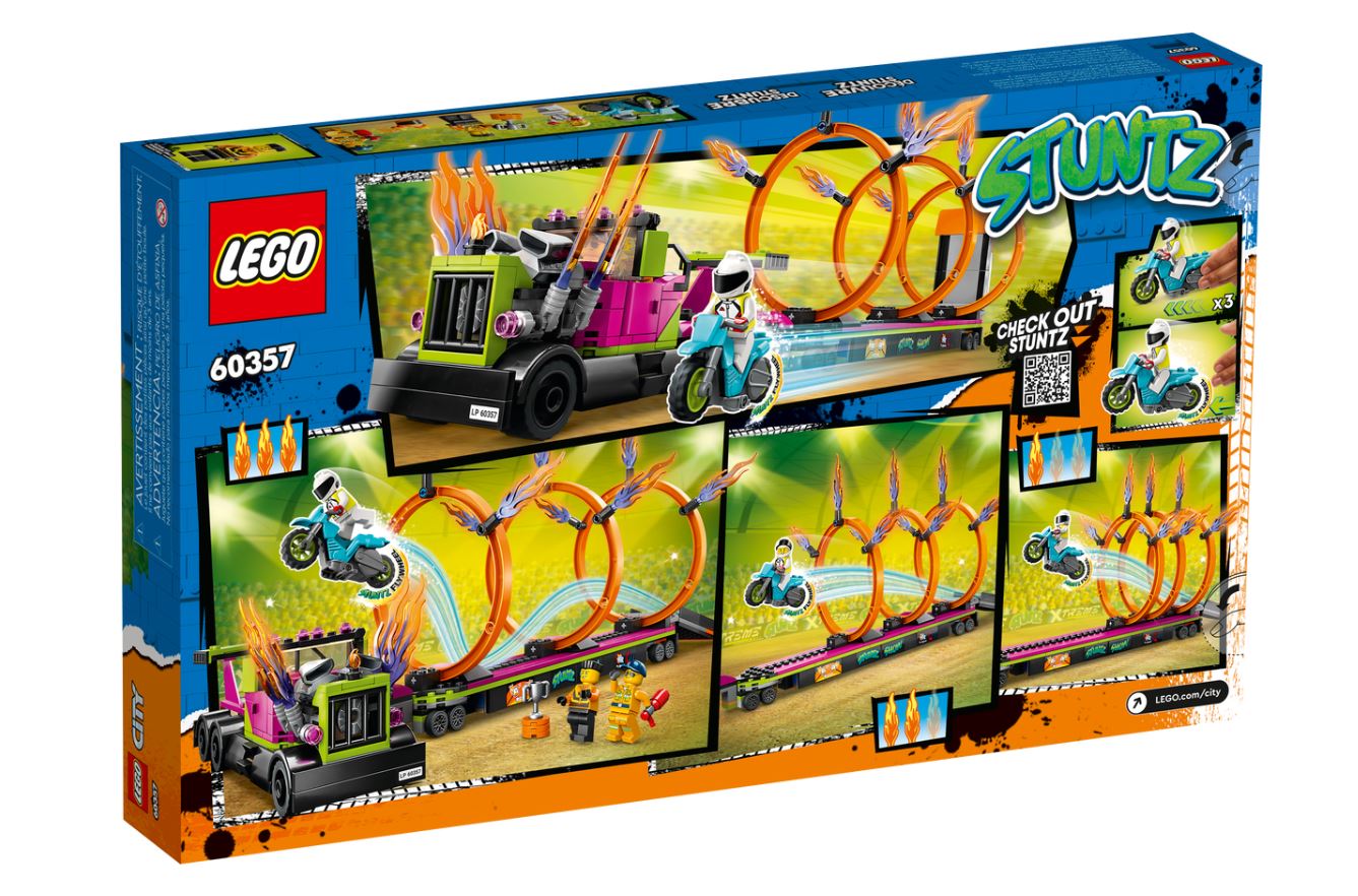 LEGO® Camion remorque Grue de construction City + 2 minifigures