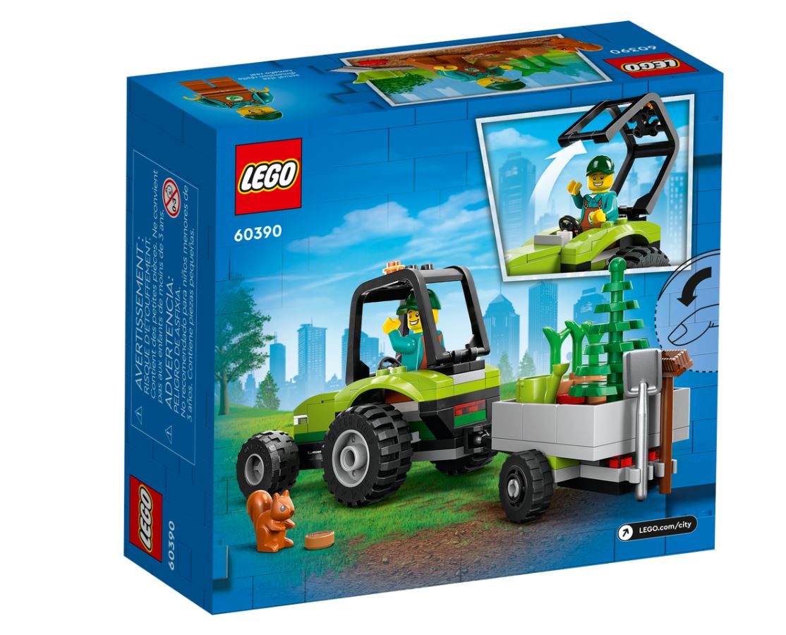 LEGO CITY - LE TRACTEUR FORESTIER #60390 - LEGO / City