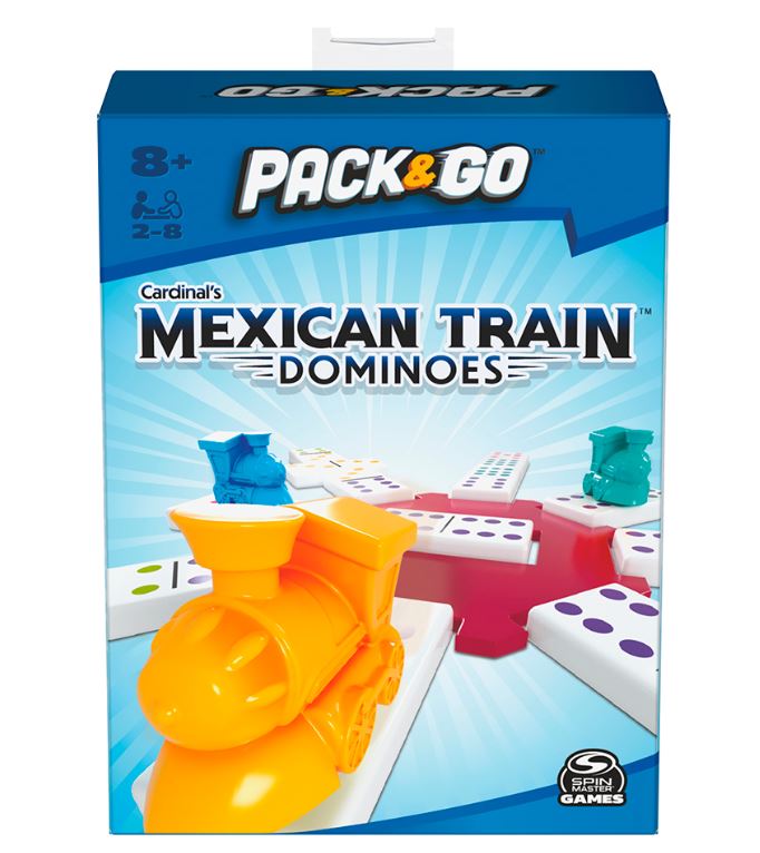 8 joueurs train mexicain dominos jeu de société en bois boîte de rangement  doubl