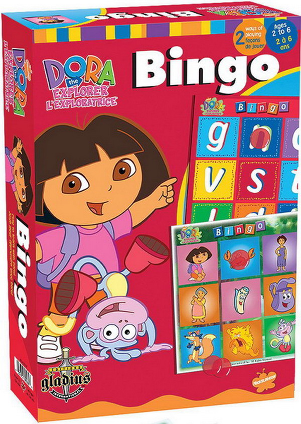 Bingo Dora Jeux De Societe Prescolaire 5 Ans Et Avant De Savoir Lire