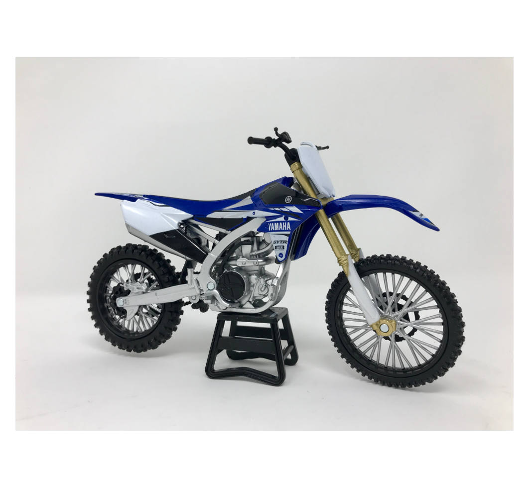 NEW-RAY MOTOCROSS YAMAHA BLEU 1:12 - CAMIONS, ARMES ET SUPERHÉROS