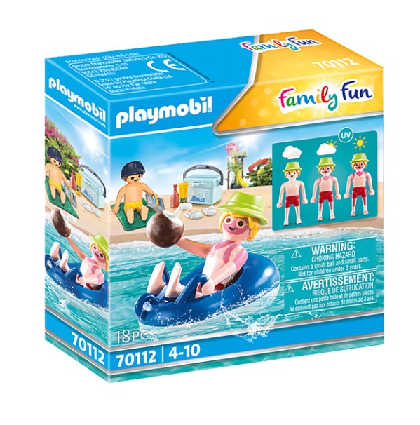 71001 - Playmobil Family Fun - Cabane dans les arbres et Toboggan
