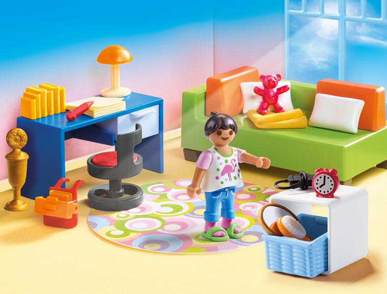 PLAYMOBIL Dollhouse - Salon avec cheminée, Jouets de construction