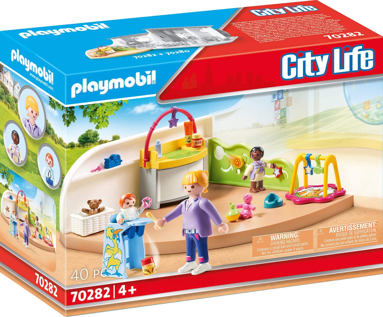 Playmobil City Life Espace Creche Pour Bebe 702 Playmobil City Life
