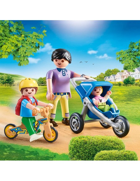 Playmobil Maman Avec Enfants Playmobil City Life