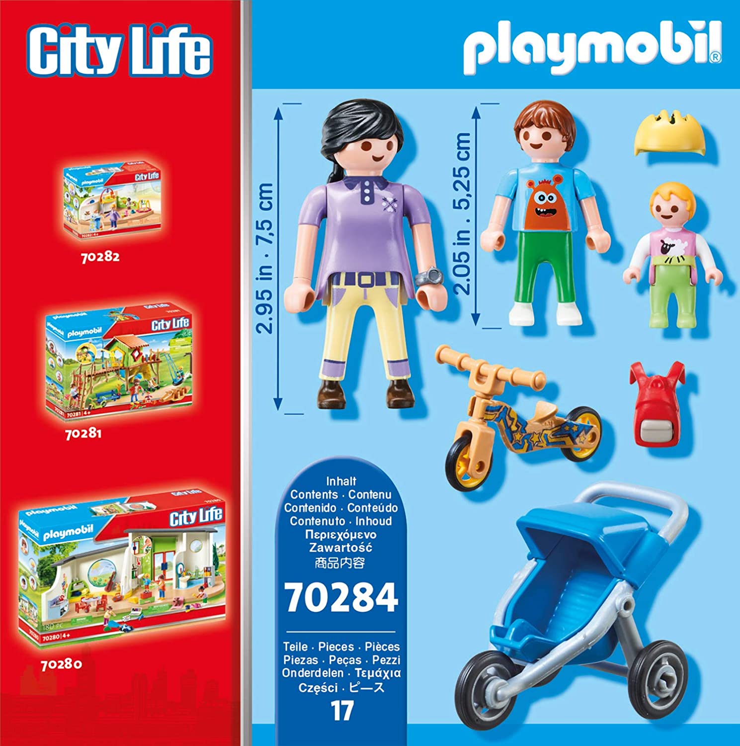 Playmobil Maman Avec Enfants Playmobil City Life