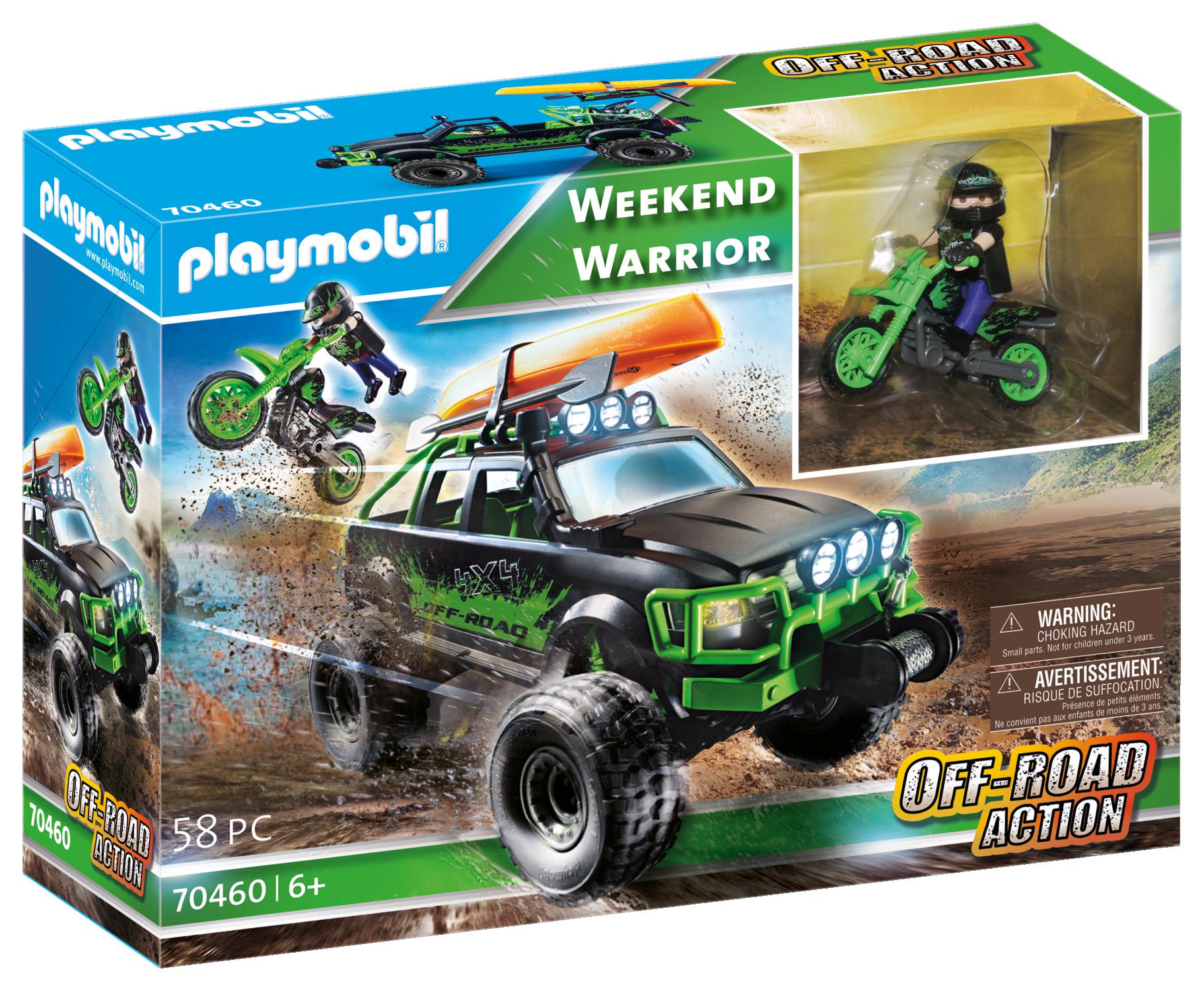 CC23 PLAYMOBIL OFF-ROAD ACTION - VÉHICULE TOUT-TERRAIN ET MOTO-CROSS #70460  - PLAYMOBIL / Police actions