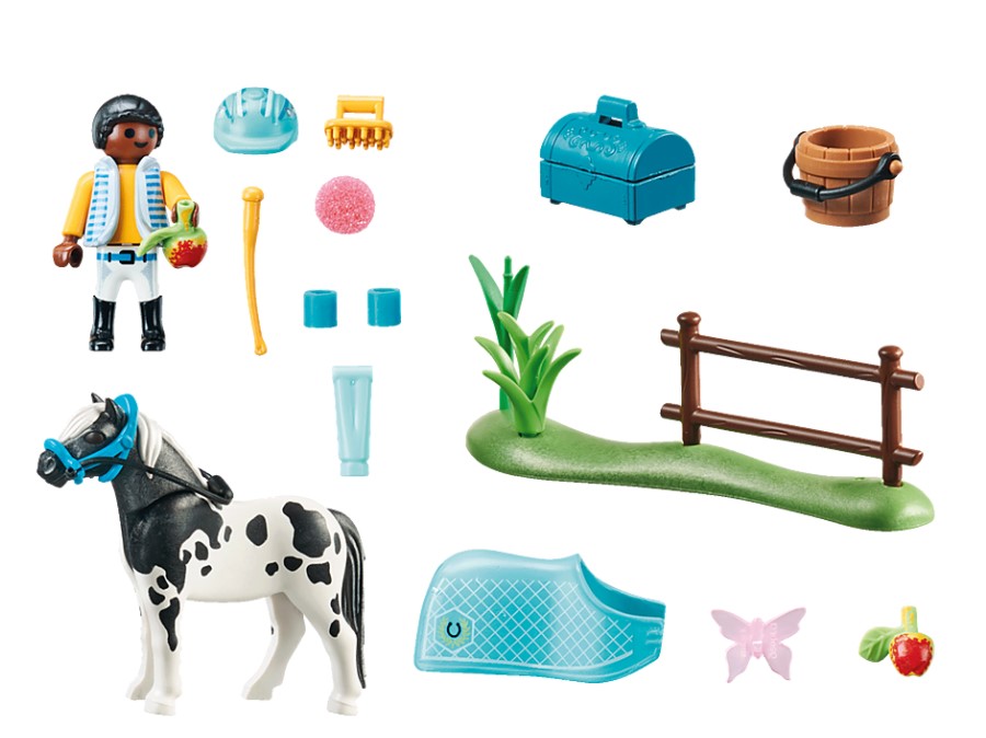 Playmobil Country - Poney de collectionLewitzer - 70515 - 22 Parties