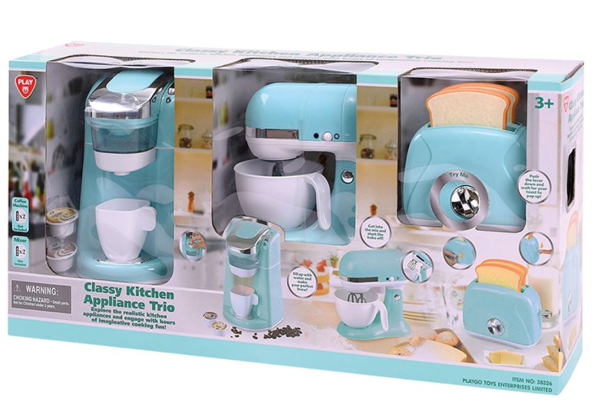 en plastique enfants semblant jouer cuisine mini machine à café