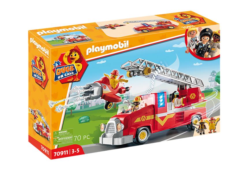 DUCK ON ACLL SECOURISTE ET PILOTE PLAYMOBIL 70919