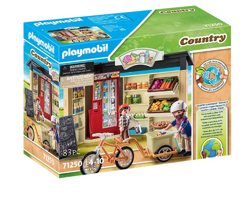 PLAYMOBIL COUNTRY - GRAND TRACTEUR ÉLECTRIQUE #71305 - PLAYMOBIL / Country