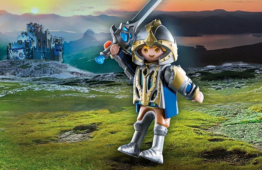 PLAYMOBIL NOVELMORE 71301, ARWYNN con INVINCIBUS Giocattolo per Bambini dai 5 Anni