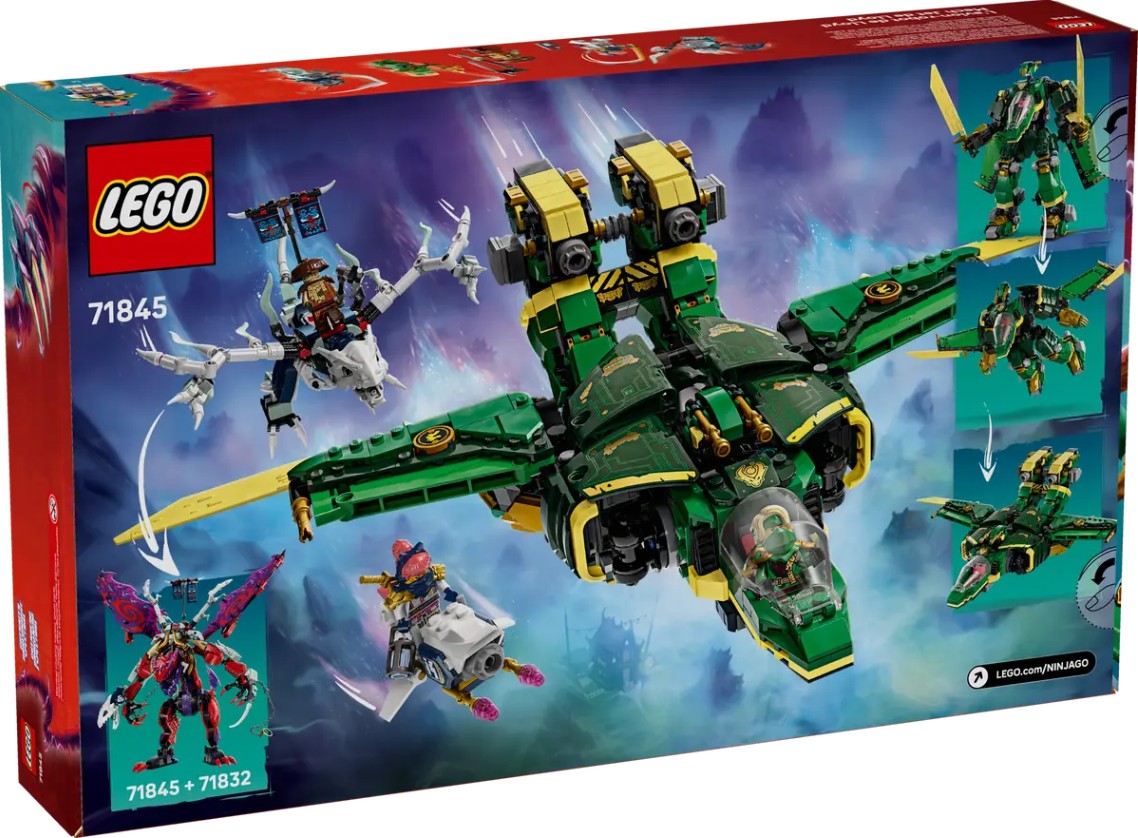 LEGO NINJAGO - L'AVION-ROBOT DE LLOYD #71845 - LEGO / Ninjago, image size:1138x838
