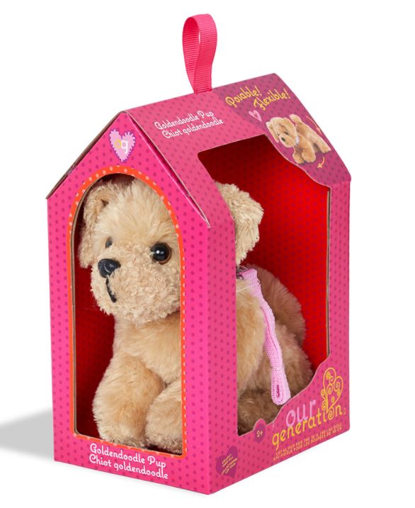 chien barbie peluche