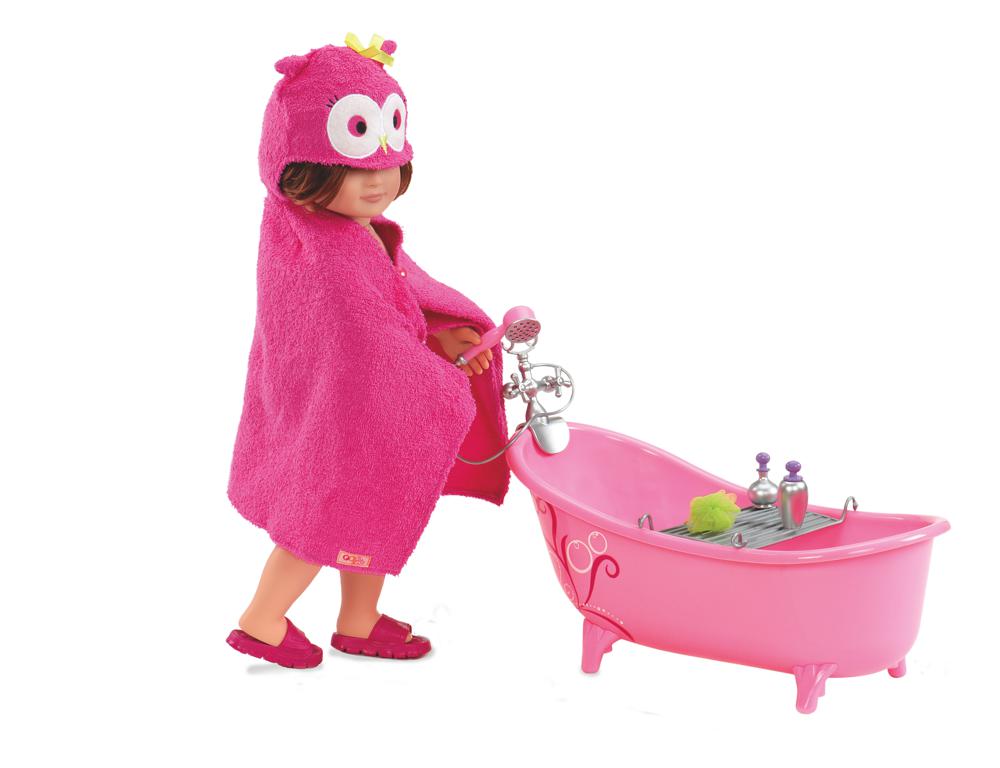 Bienvenue sur le site Les 3 Ours Baignoire poupée avec accessoires