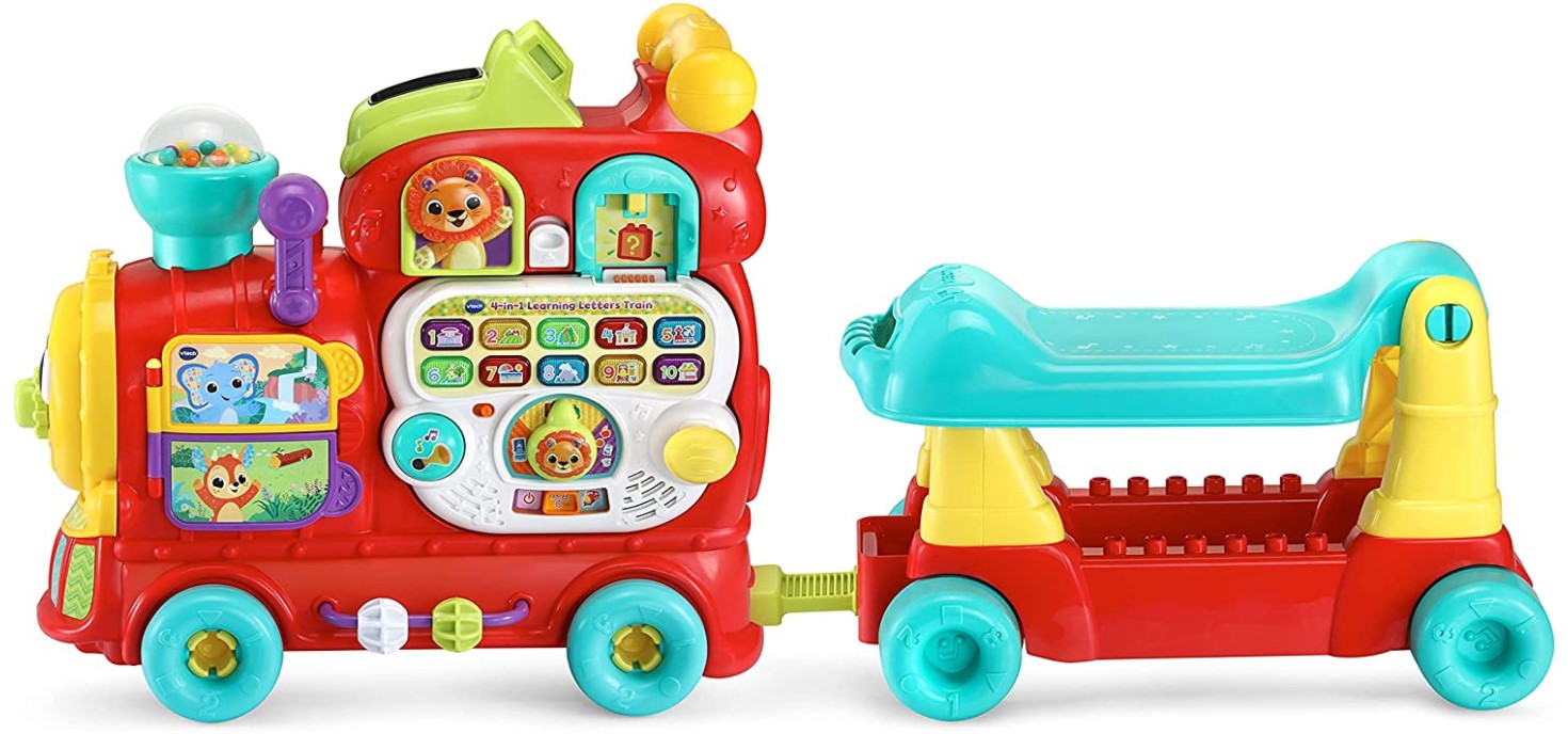 VTECH - MAXILOCO, MON TROTTI TRAIN 4 EN 1 (MAXI TROTTI) - BÉBÉ / V-Tech