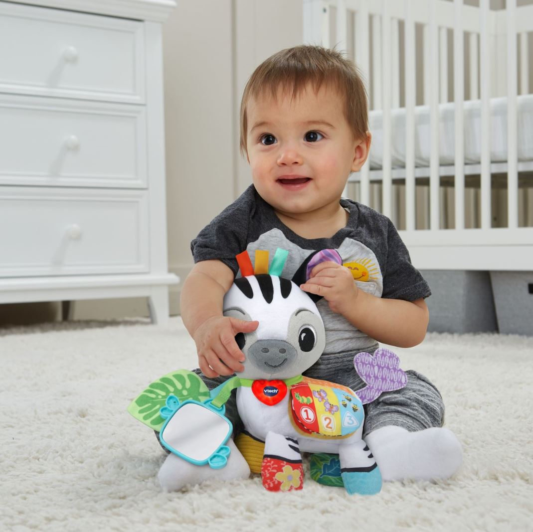 Peluche d'activités Timeo p'tit zebre, Vtech Baby de Vtech Baby