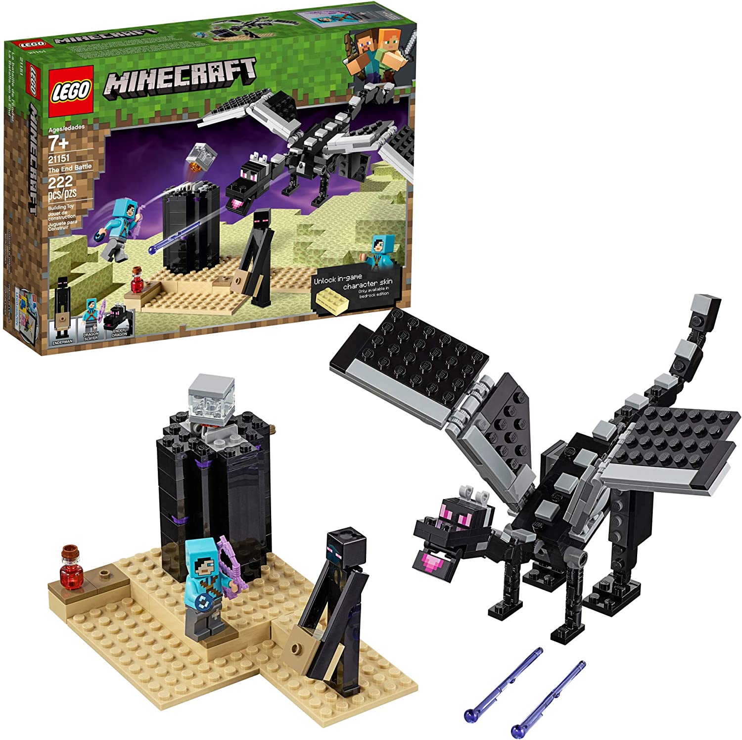 Lego Minecraft La Bataille De L Ender 21151 Lego Minecraft