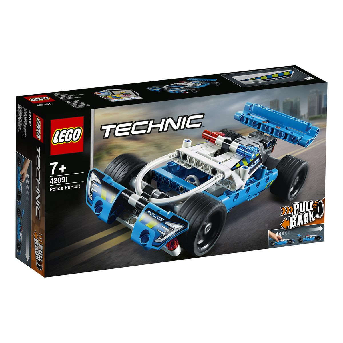 Voiture De Poursuite De Police Technic 42091 Lego Technic